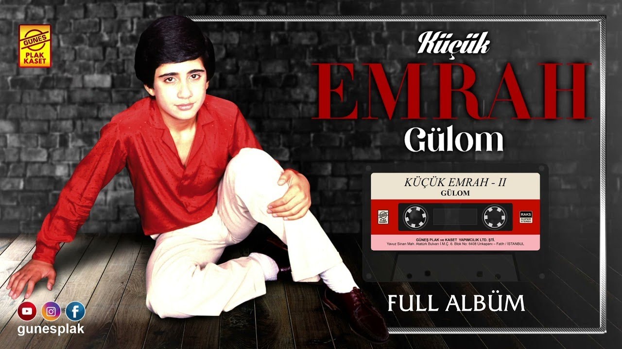 Küçük Emrah - Gülom | Full Albüm [1984 © Güneş Plak]