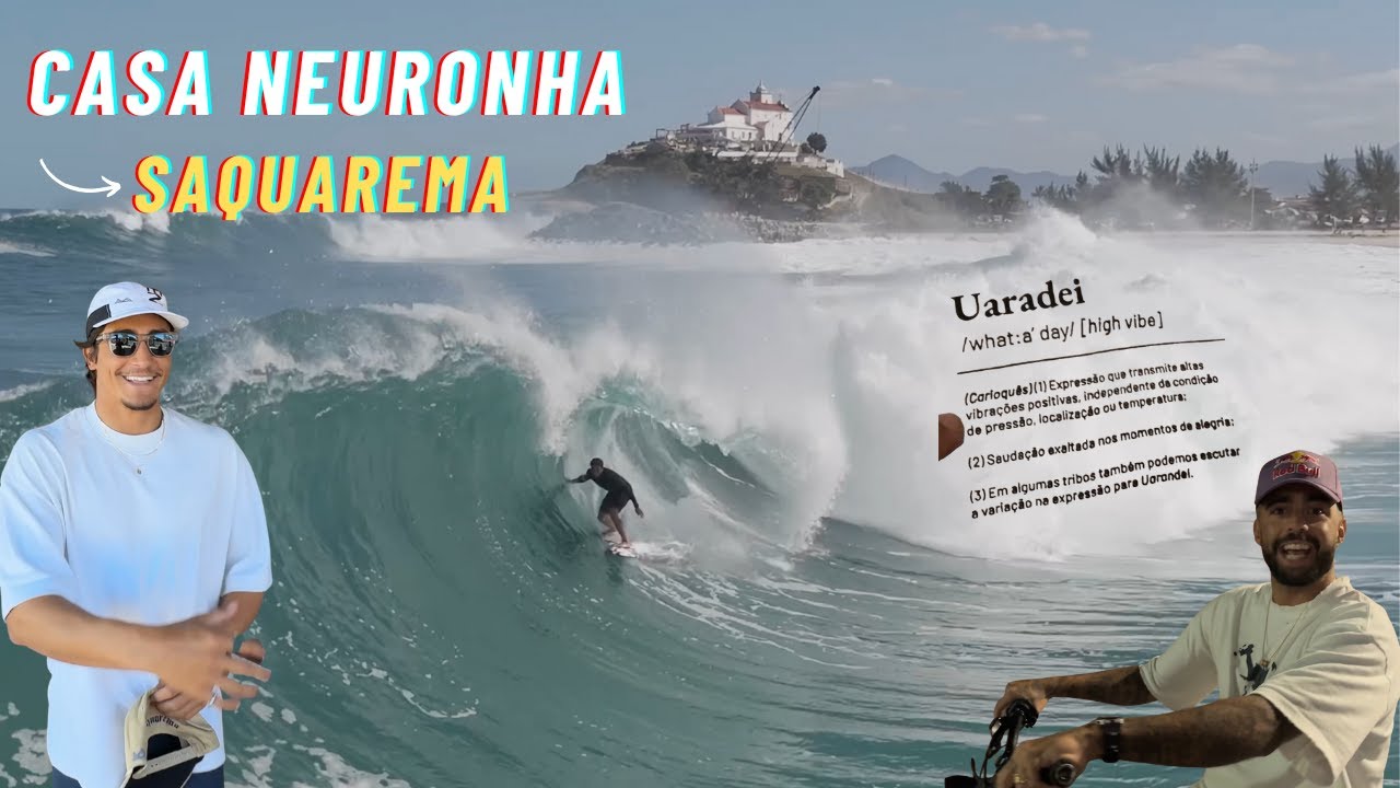 CASA NEURONHA EM SAQUAREMA DURANTE O MUNDIAL DE SURF
