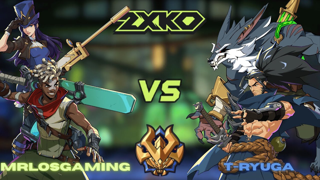 2XKO FT3 ▰ mrlosgaming( Ekko/Caitlyn) vs T-Ryuga(Yasuo/Warwick) #2xko #leagueoflegends #lol