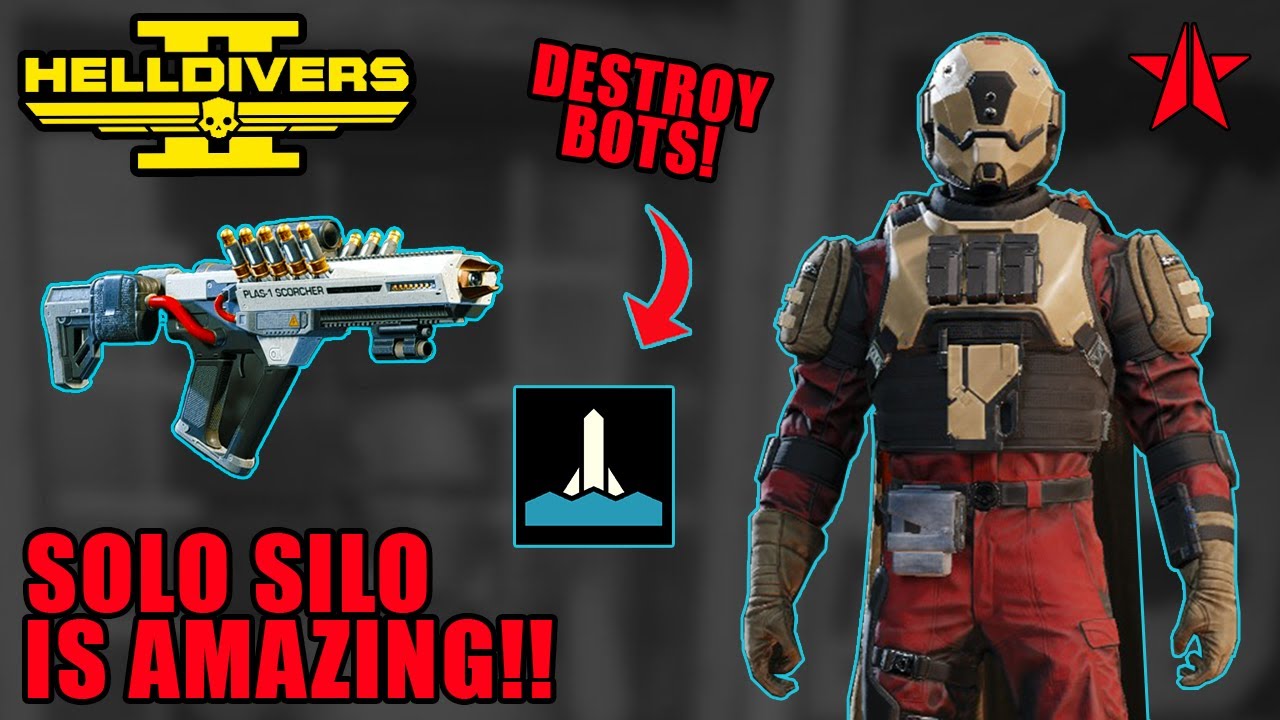Helldivers 2 - SOLO SILO IS *INSANELY* GOOD!! (Solo Max Difficulty)