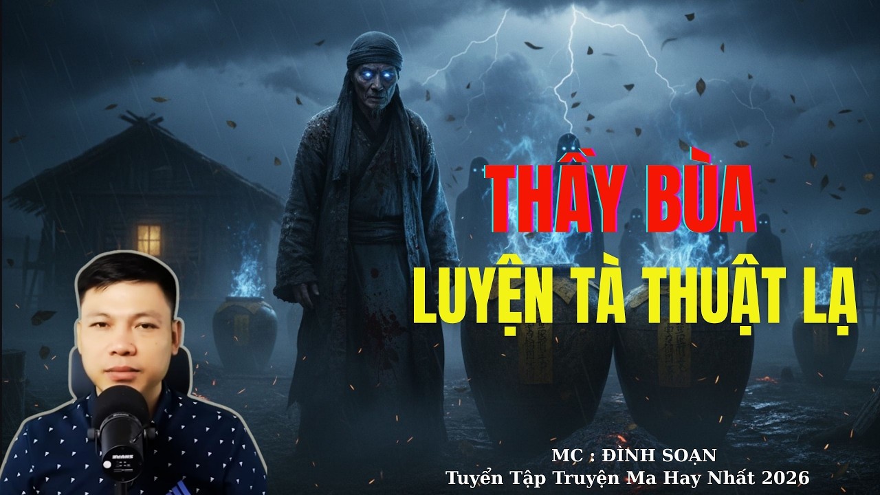Truyện Ma Đình Soạn : THẦY BÙA LUYỆN TÀ THUẬT LẠ | TUYỂN TẬP TRUYỆN MA ĐÌNH SOẠN .