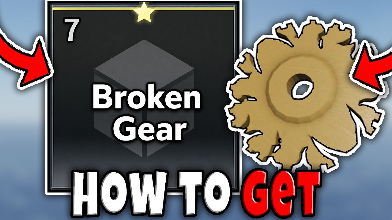 How to GET BROKEN GEAR FAST in FISCH Roblox