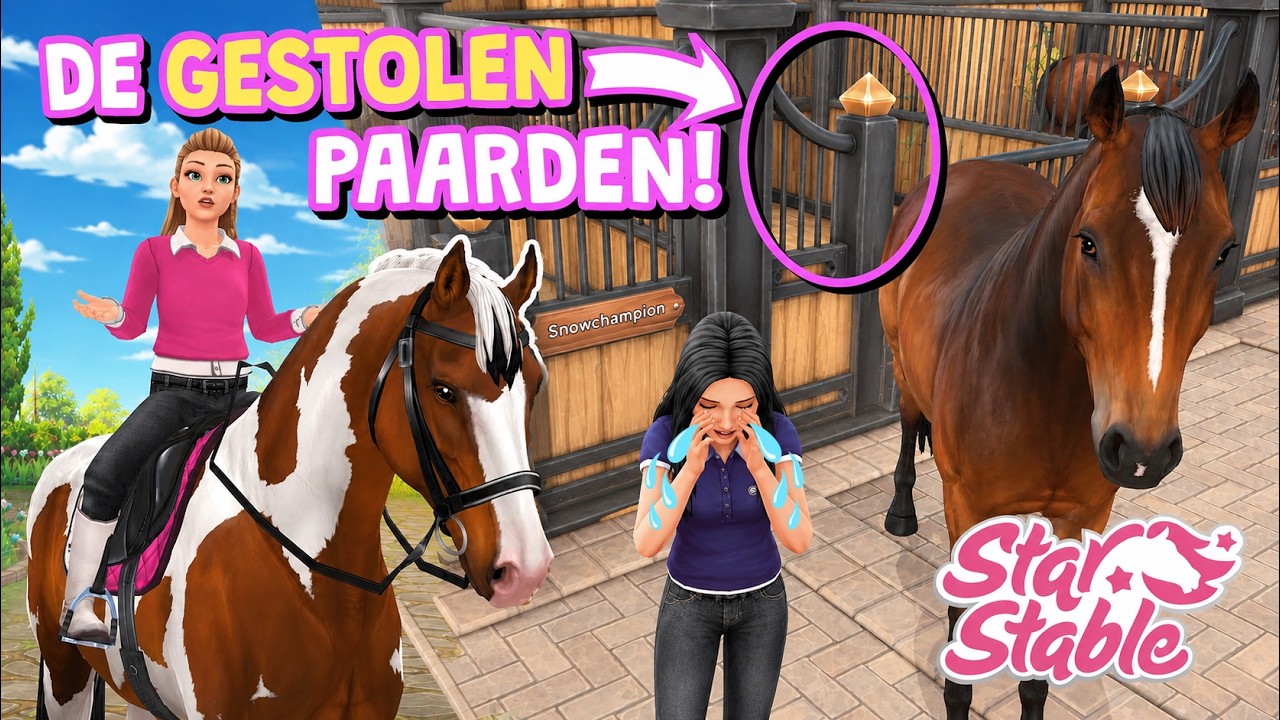 Waar Zijn Emma's Paarden !? 😢 Nieuwe Hannoveraan en KWPN'er! | Star Stable Film | Emma's Paarden TV