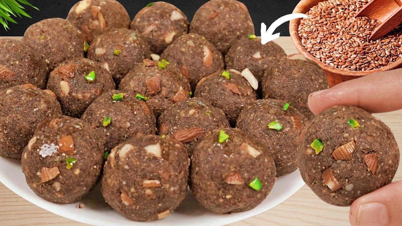 सर दर्द-कमर दर्द सर्दी दूर भगाए, सबसे सेहतमंद अलसी के लड्डू | Healthy Alsi Laddu FLAX SEED