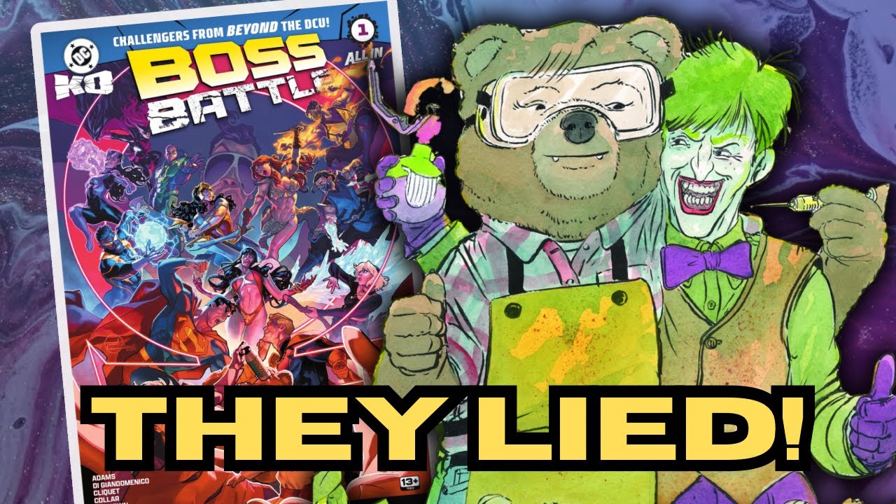 ABSOLUTE CRAP: Sam Strong in DC KO: Boss Battle #1!