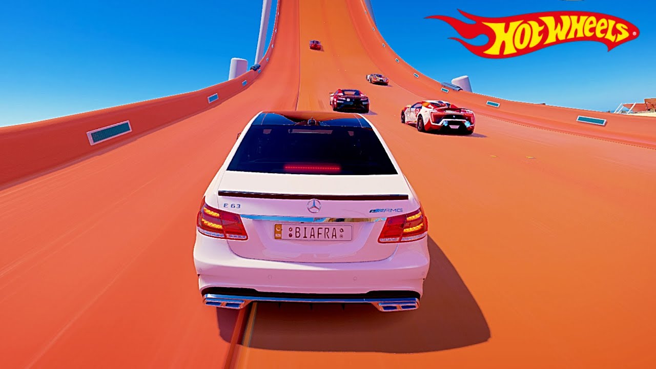 Forza Horizon 3 -  Mercedes-Benz E63 Amg Hot Wheels Goliath Race Go-pro