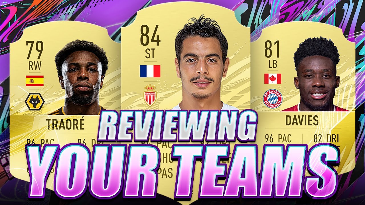 Я ОЦЕНИВАЮ ВАШИ КОМАНДЫ! СТАРТОВЫЕ СОСТАВЫ FIFA 21! #FIFA21 ULTIMATE TEAM