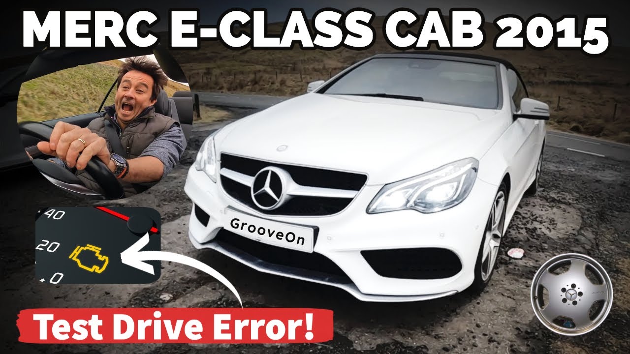 Mercedes E Class 3L Diesel Cabriolet 2015 Test Drive Review - Engine Warning!