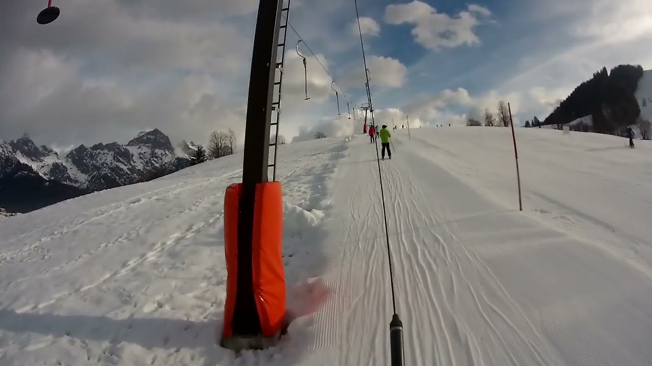 Maria Alm / 1-SL Tellerlift Natrun Winterbetrieb