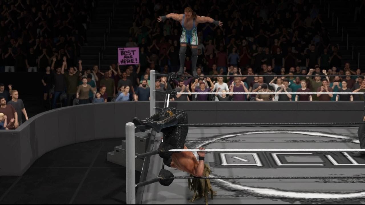 OCW 2k25 124 One Man Gang jumps from buckle to buckle to hit Chase Joshua!