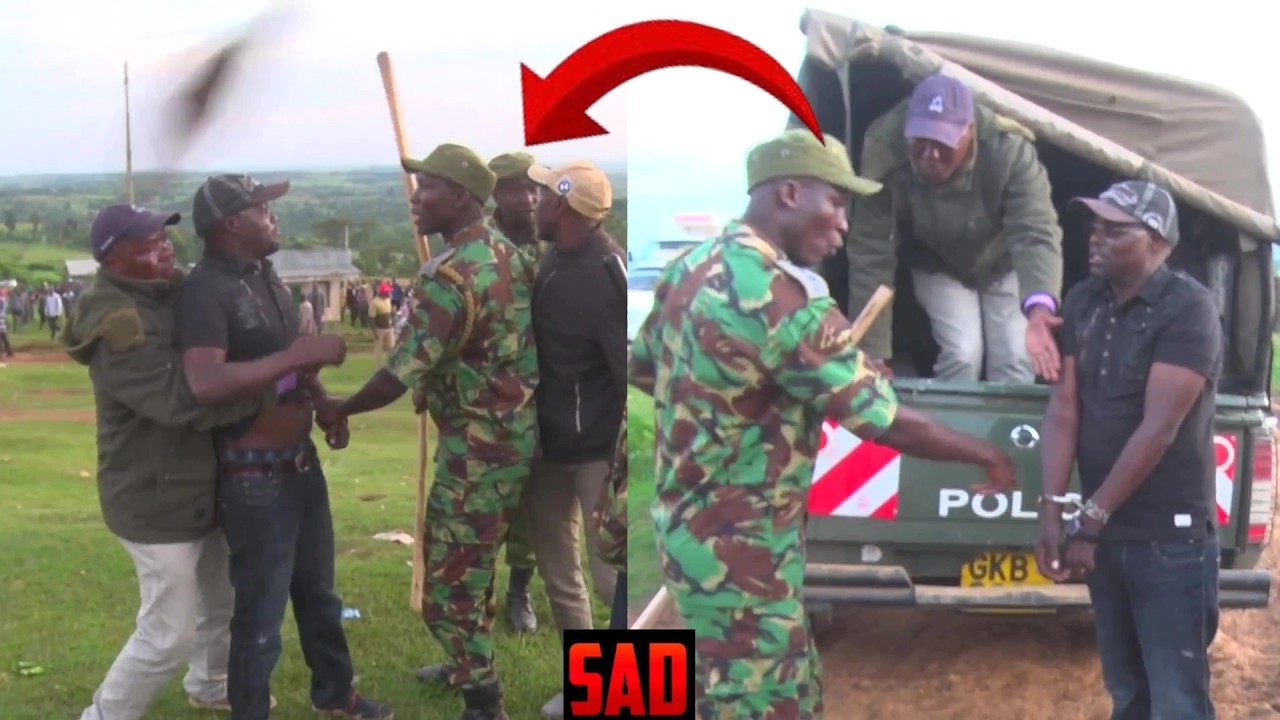 DRAMATIC ARREST AND REARESTS OF LATE MP JOHANNA NG'ENO AS HE WAS FIGHTING FOR ANGATA BARRIKOI LANDS!
