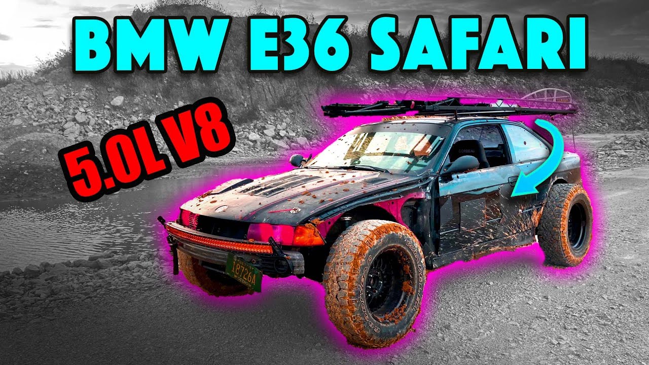 Lifted Offroad BMW E36 Safari Build V8 Swap