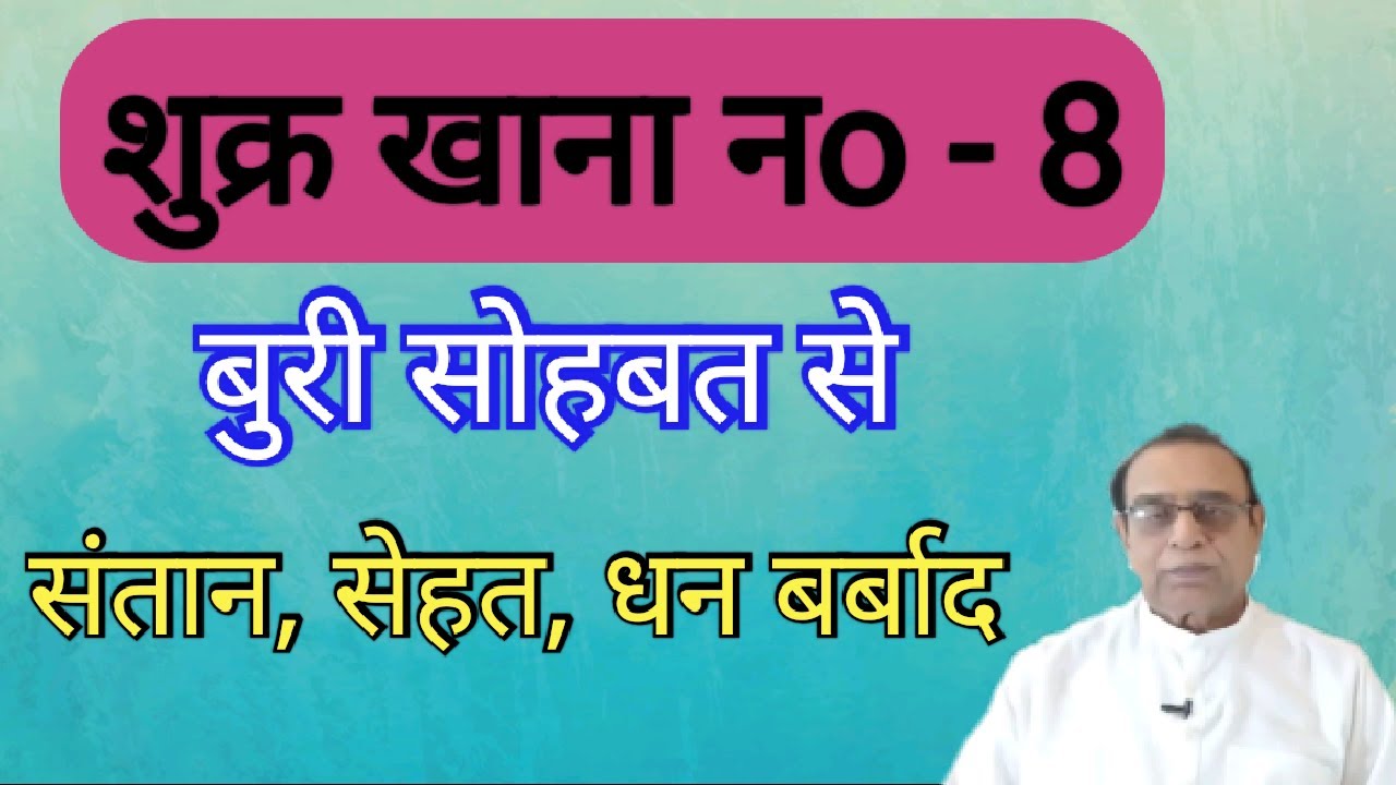 Shukra Khana No. 8||Venus in 8th house||Ashok Agarwal||Lal Kitab