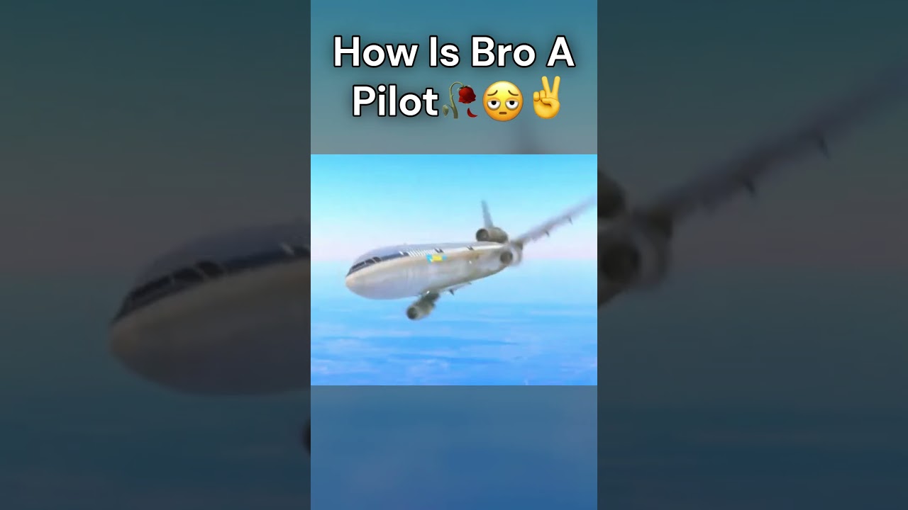 WHO MADE BRO A PILOT!?💀 