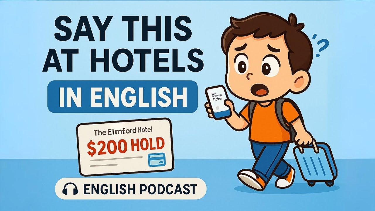 Real Hotel Conversations You’ll Actually Use | Easy English Conversations | Ep. 07