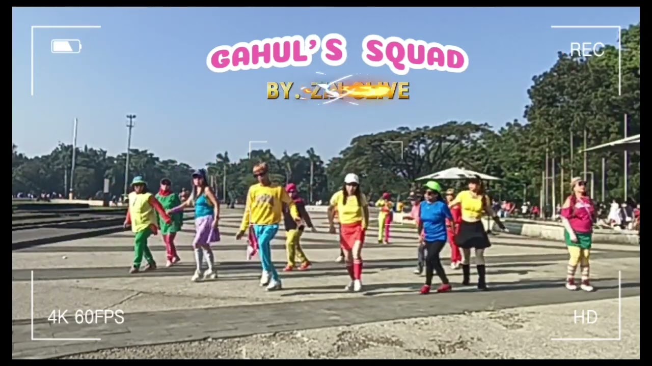 LET'S GROOVE - Line Dance || Choreo: Olive || GAHUL'S Squad By ZIN Olive