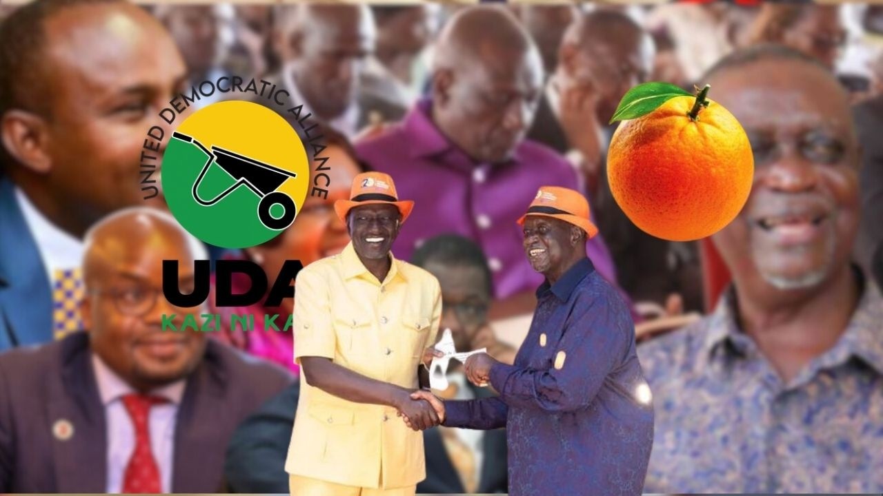 HAPPENING NOW: THE ODM- UDA UDA - ODM Joint PG, Nairobi.