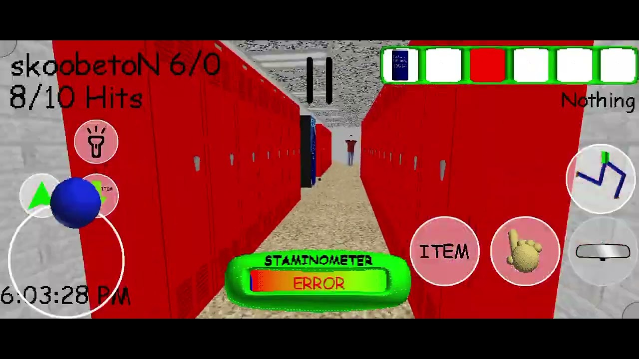 Baldi's basics mod android Null style (cheat menu)