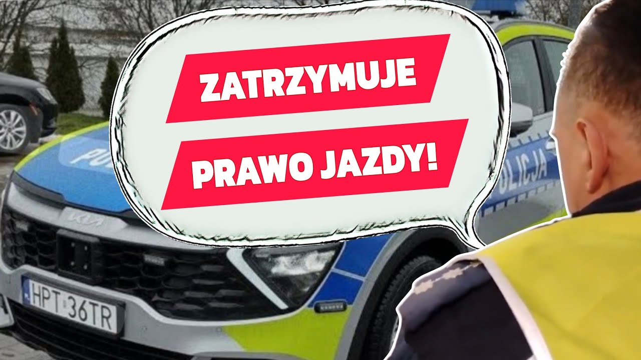 POLICJANCI ZATRZYMUJĄ PRAWO JAZDY MĘŻCZYŹNIE KTÓRY NIE PROWADZIŁ ?! OŚWIADCZENIE POLICJI.