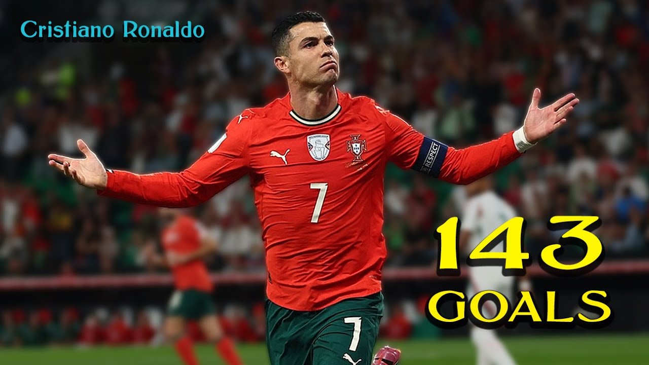Cristiano Ronaldo - All Goals for Portugal | Cr7 - 143 Goals