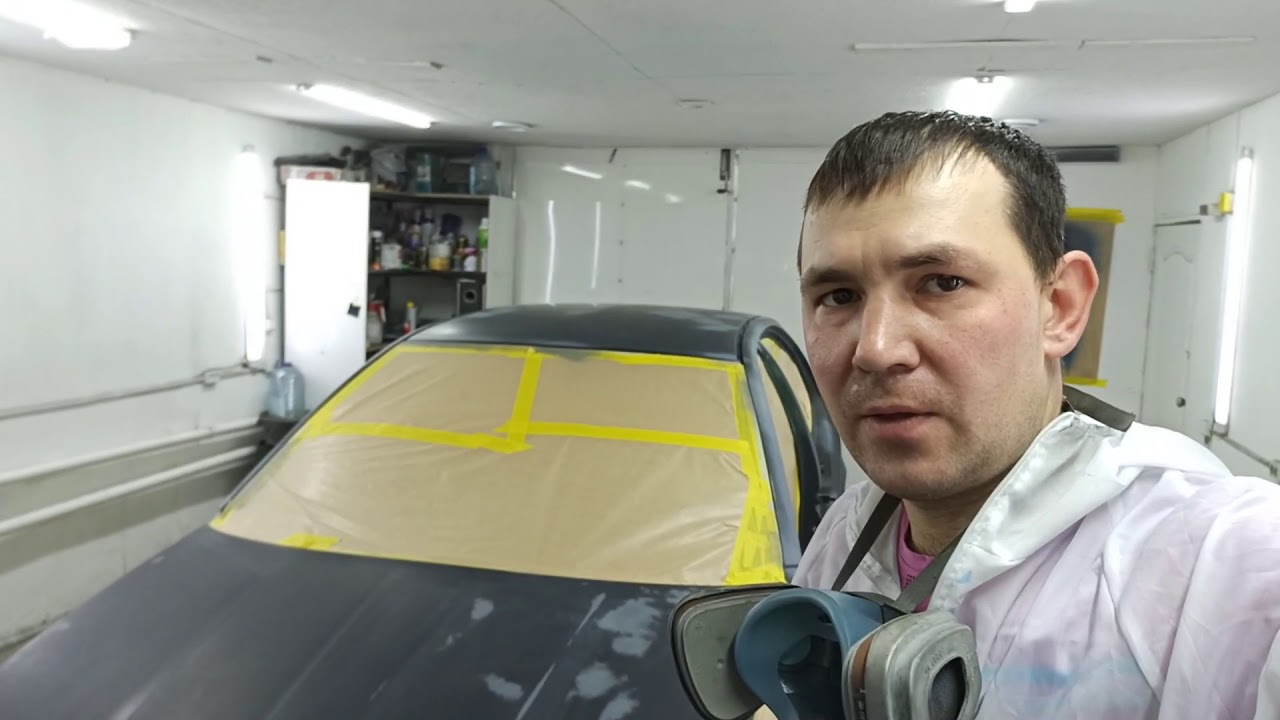 Покрасил Шкода Октавия Тур, ч1. В конце пробел получился - СОРЯН не спецом!!!