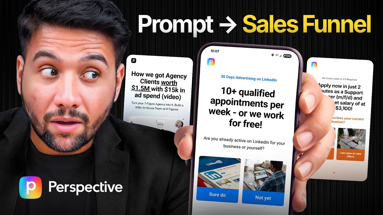 I Built an AI Sales Funnel From One Prompt | Perspective Review