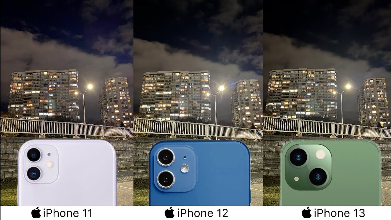 Сравнение камер iPhone 11, iPhone 12 и iPhone 13!