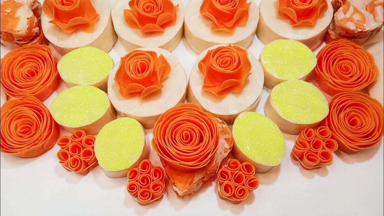 ASMR Starch Box | Crunching Soap Roses | Soap Plates | Soap with Starch