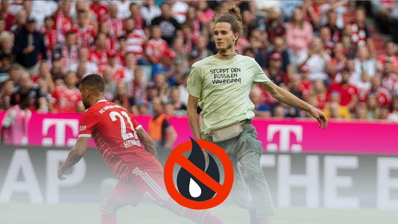 Letzte Generation unterbricht Fu&szlig;ballspiel #FCBBMG [27.08.2022]