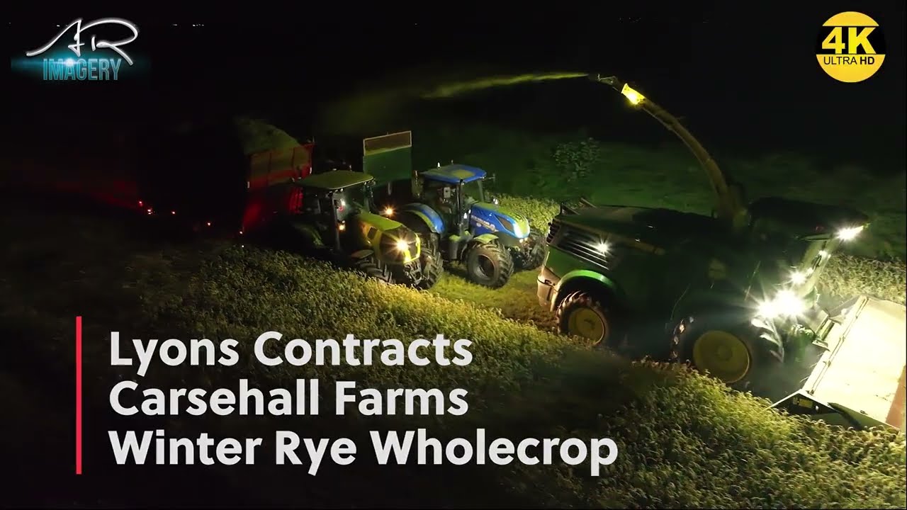 Carsehall Farms Winter Rye Whole crop with Lyons Contracts
