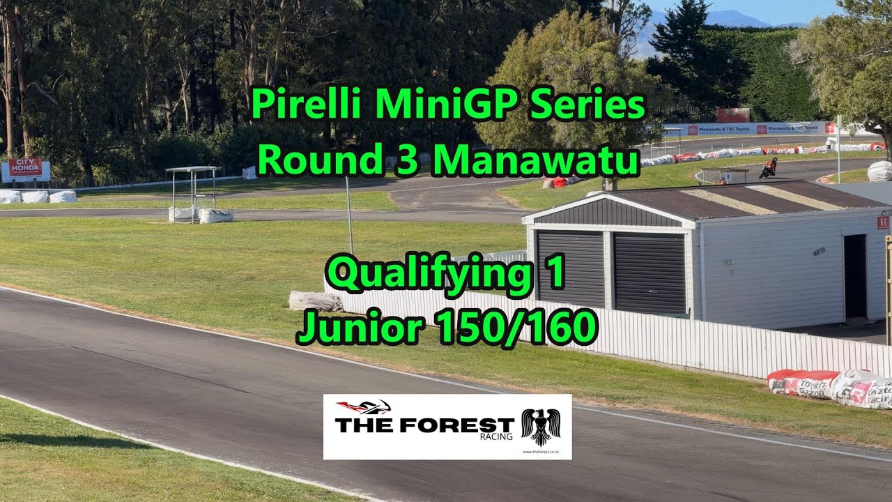 Qualifying 1 Junior 150/160cc - Manawatu - Pirelli MiniGP Race Series 2025/26 Round 3