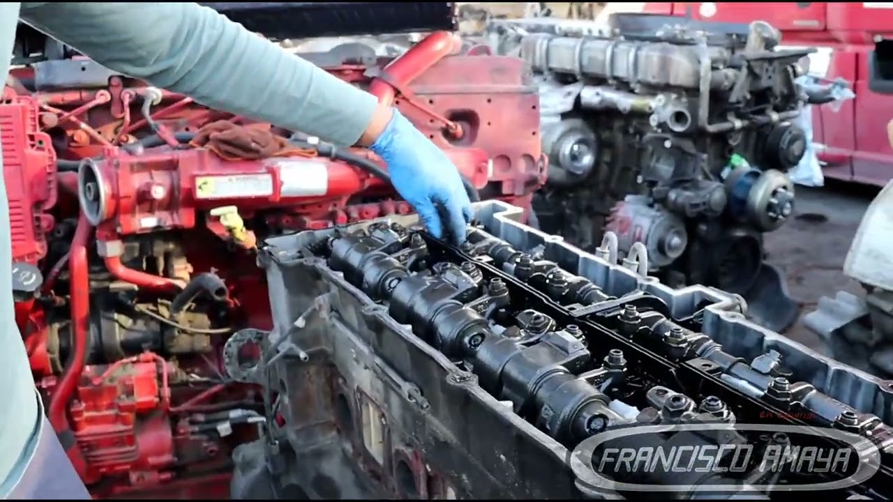 Freightliner Cascadia DD13 DD15 DD16  valve adjustment over the head tune up lash adjustment
