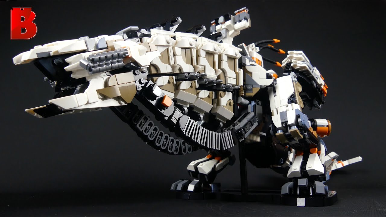 Ultimate LEGO Thunderjaw MOC!!! Minifigure Scale Horizon Build