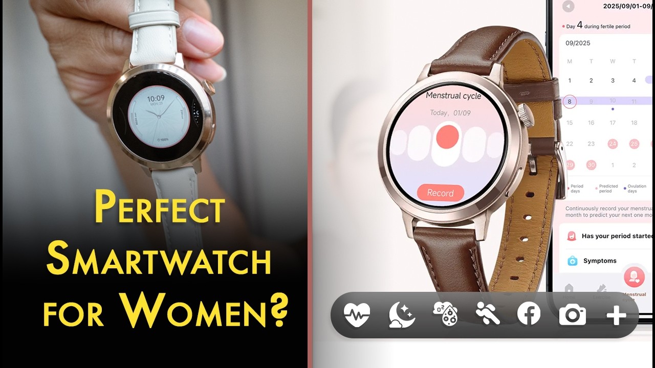 This Women's Smartwatch Has 100+ Workout Modes & Elegant Design | #FANYLuna