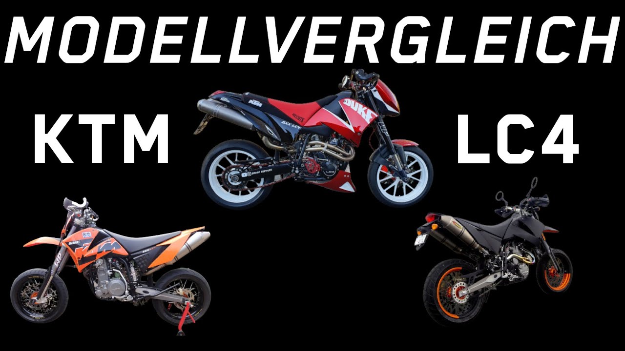 Die unterschiede der KTM LC4 Modelle | 620 625 640 660