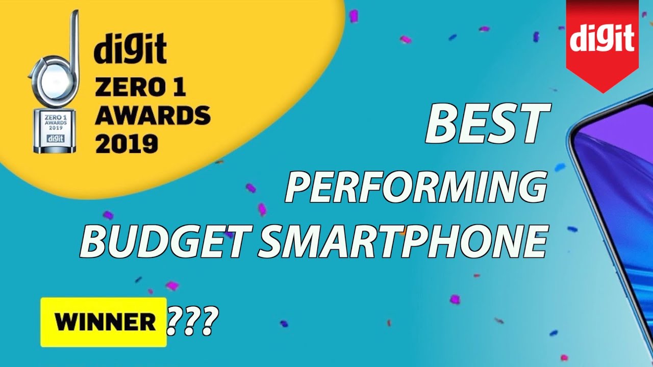 Best Performing Budget Smartphone - Digit Zero 1 Awards 2019