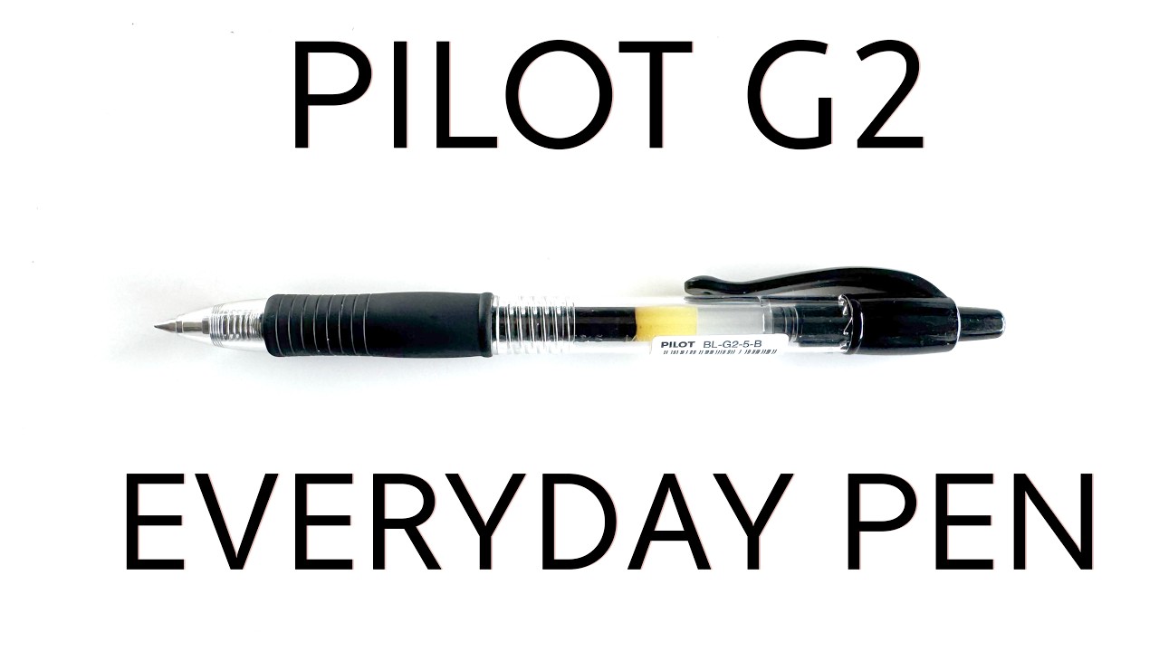 A MUST-HAVE Everyday Pen PILOT G-2