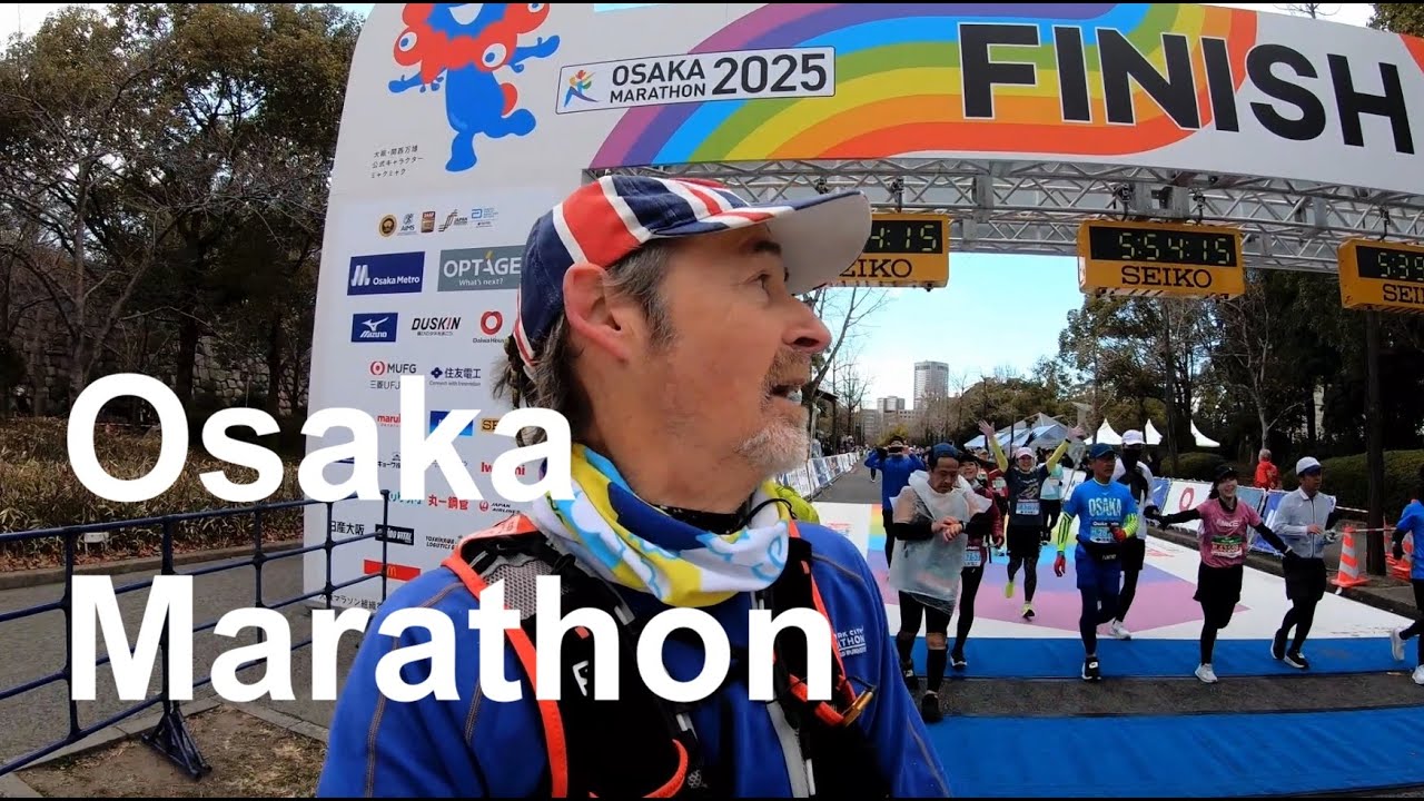 I ran Osaka Marathon - Feb 2025 - 大阪マラソン