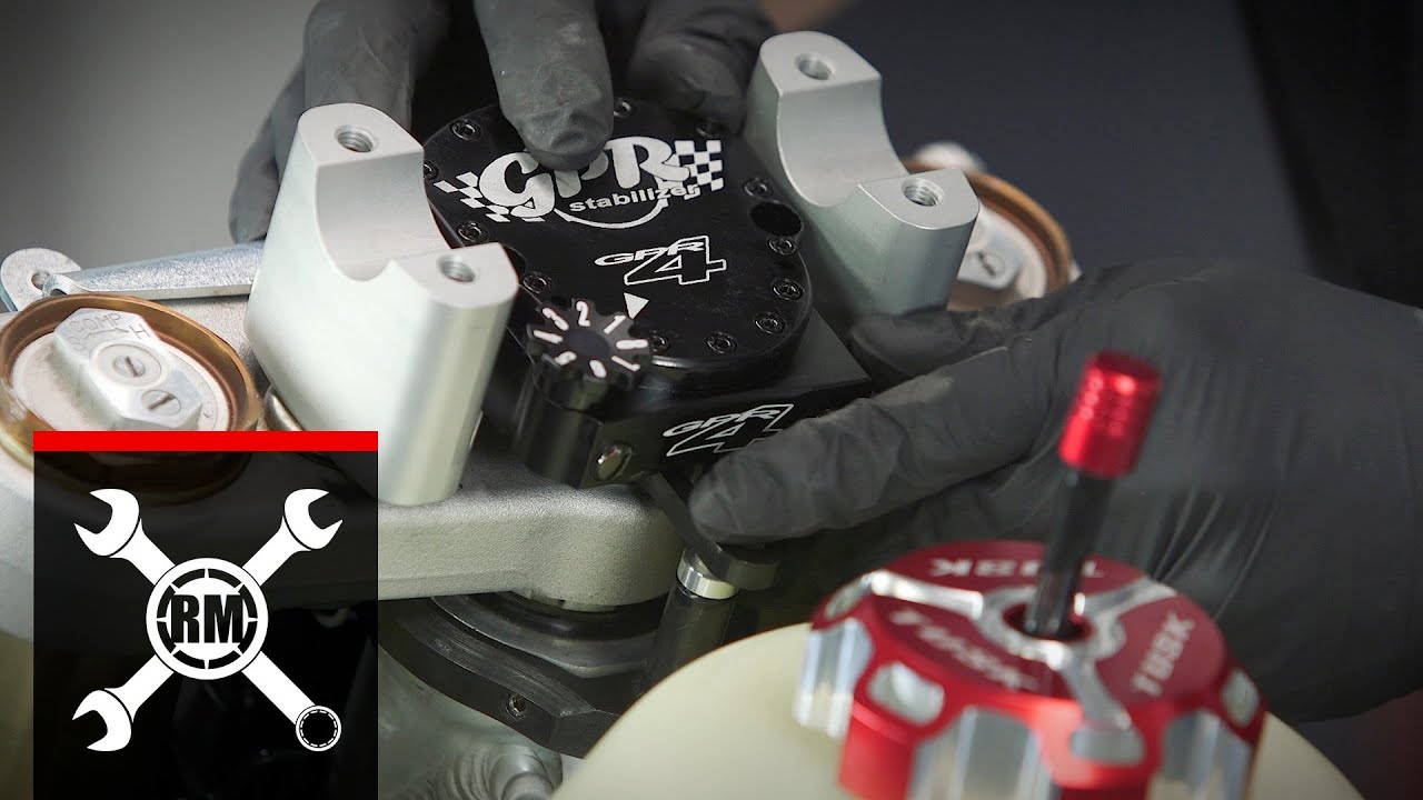 How To Install the GPR V4 Fat Bar Stabilizer on a Dirt Bike | Honda, Yamaha, Kawasaki, Suzuki