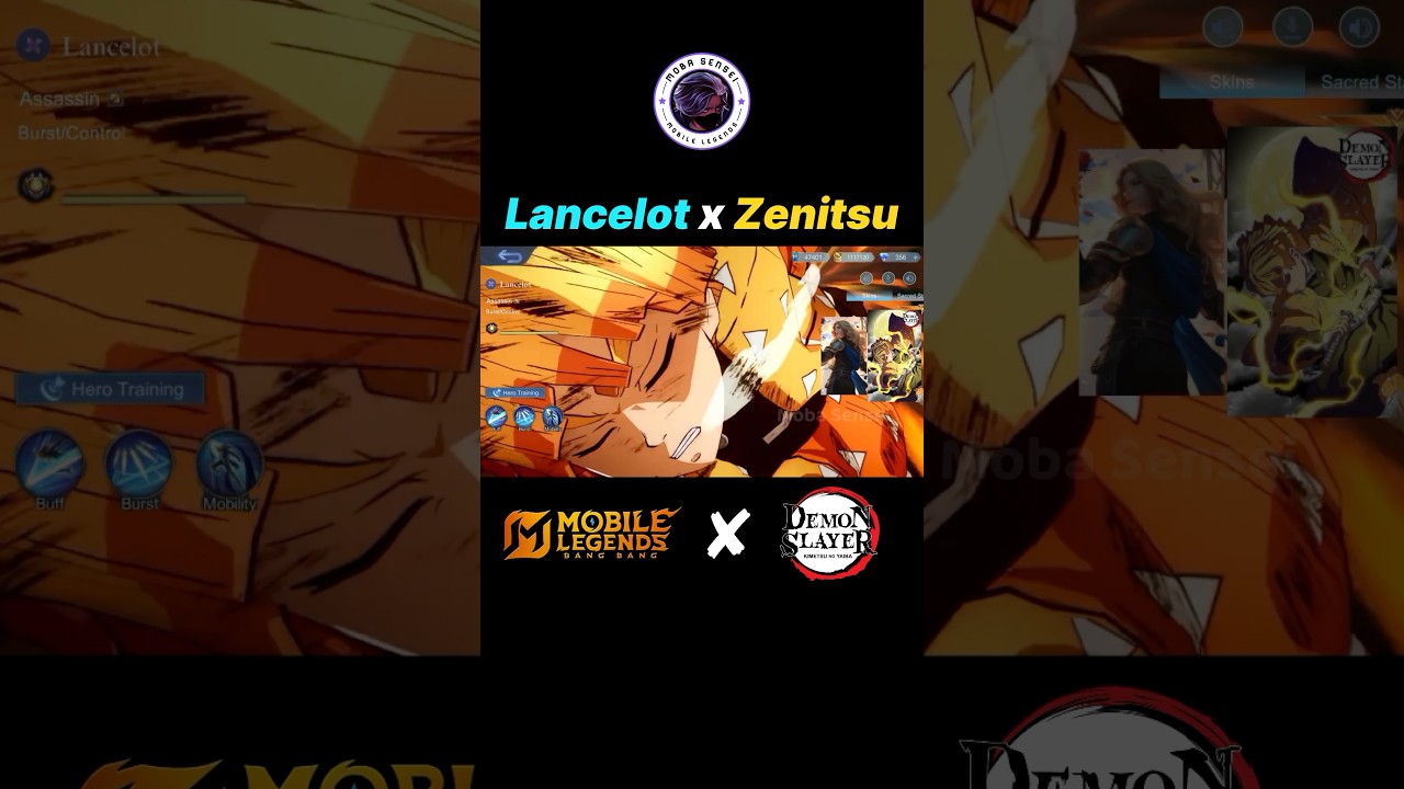 MLBB x Demon Slayer | Lancelot as Zenitsu ⚡️