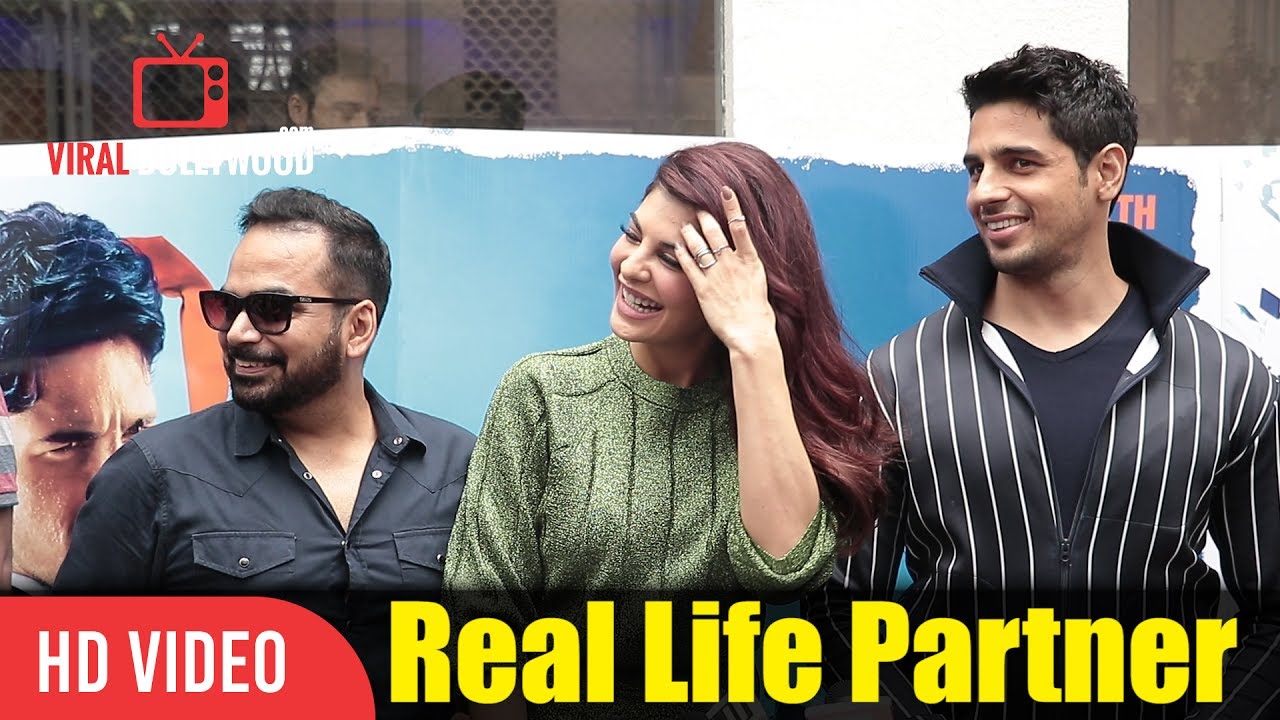 Jacqueline Fernandez Reaction On Real Life Partner | A Gentleman