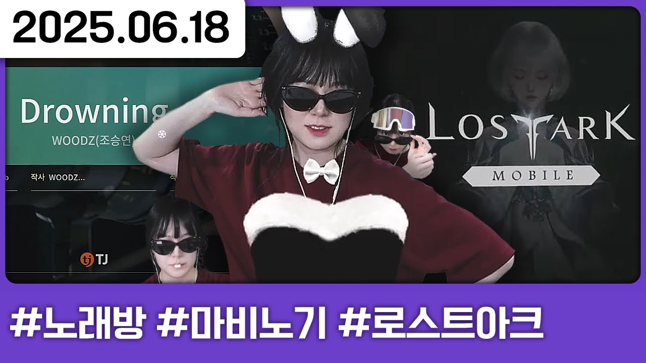 제정신 다래방 후 로모쇼 (로스트아크 모바일 쇼케이스) [다톡방,노래방,마비노기,로스트아크]