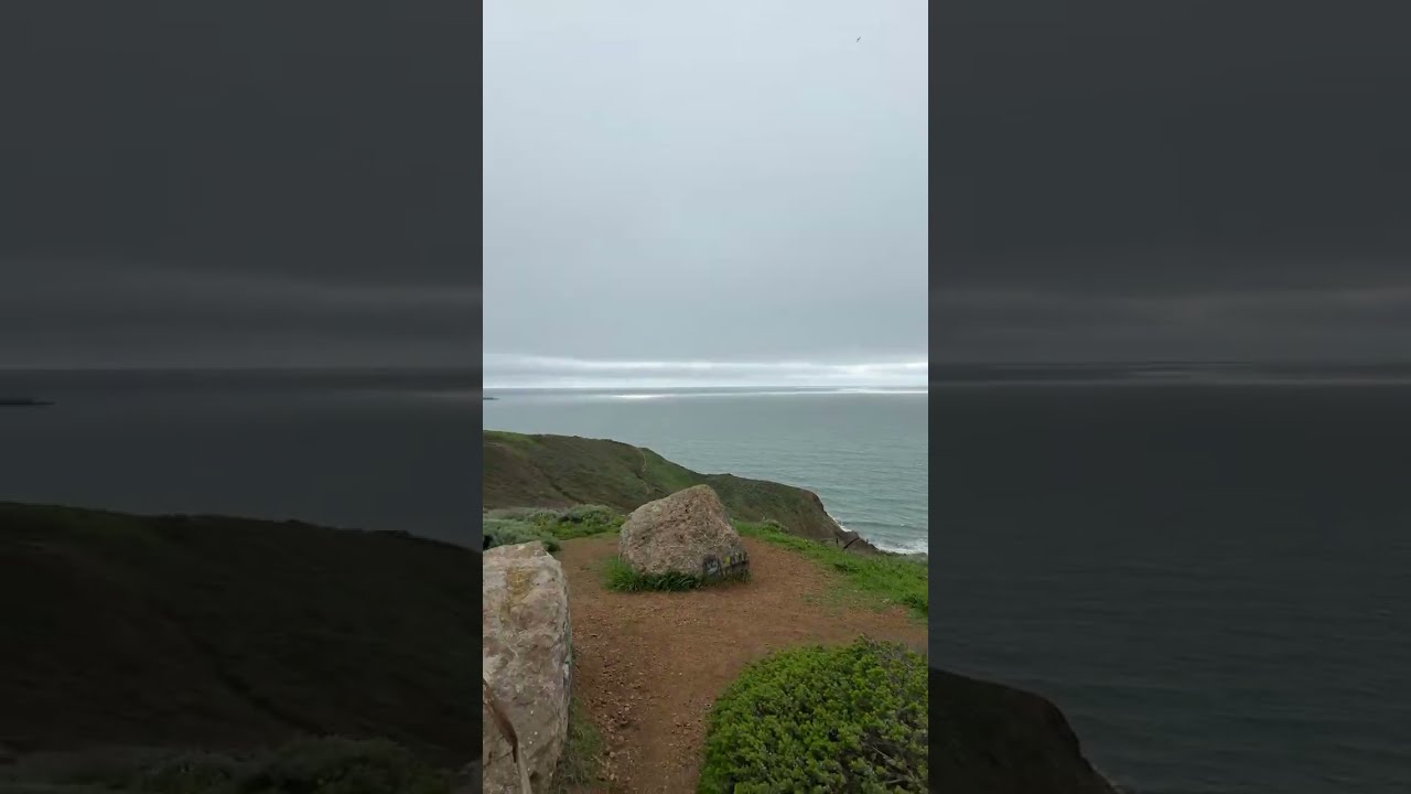 Epic beach walk in California