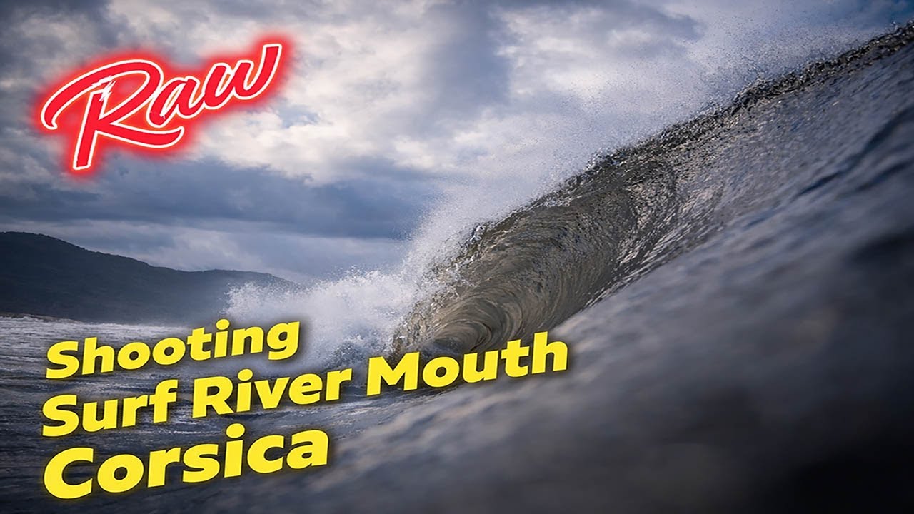 RAW Surf En Embouchure en CORSE, Shooting Photo