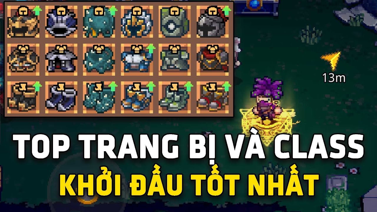 TOP Những Trang Bị Và Class Khởi Đầu Tốt Cho NEWBIE | Soul Knight Prequel