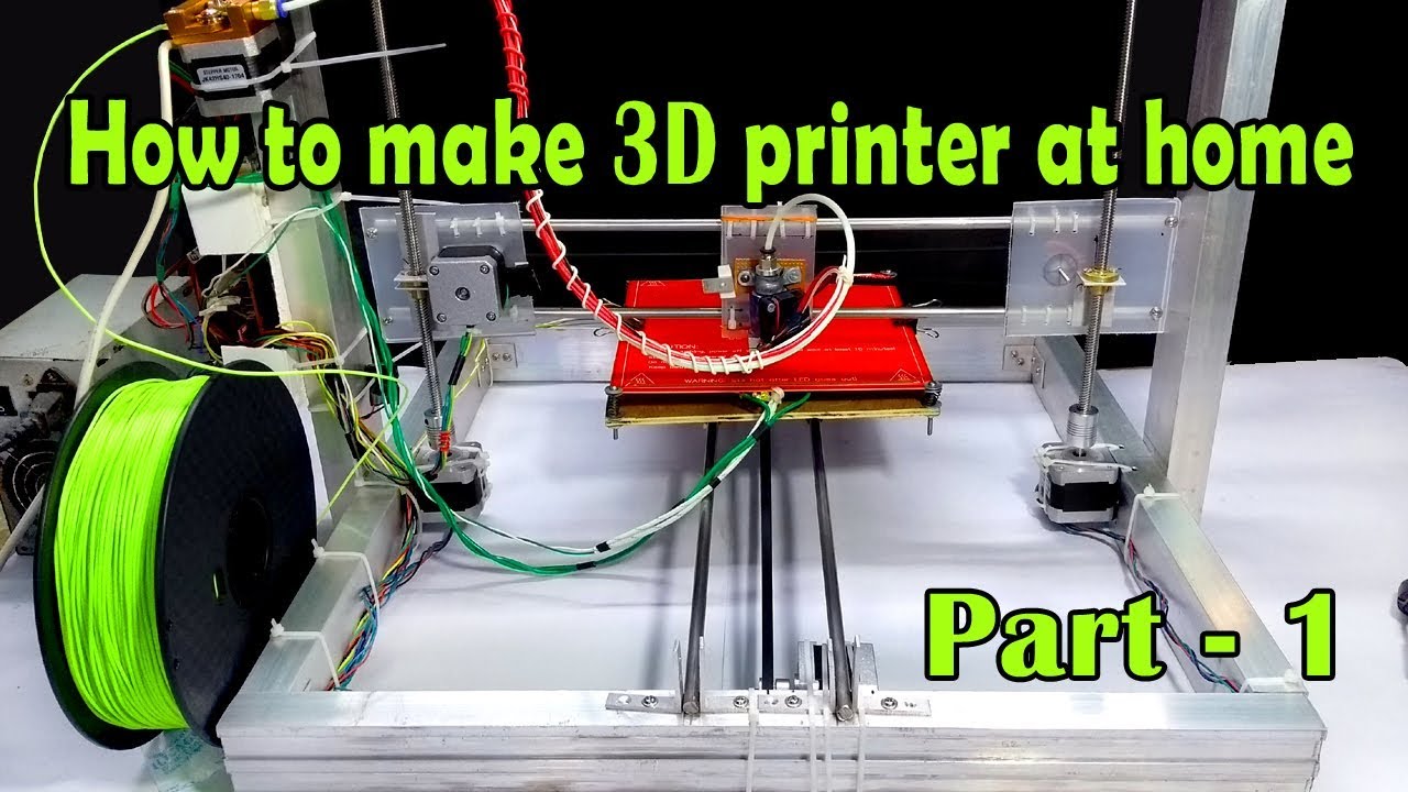 How to make 3D printer at low cost Part - 1