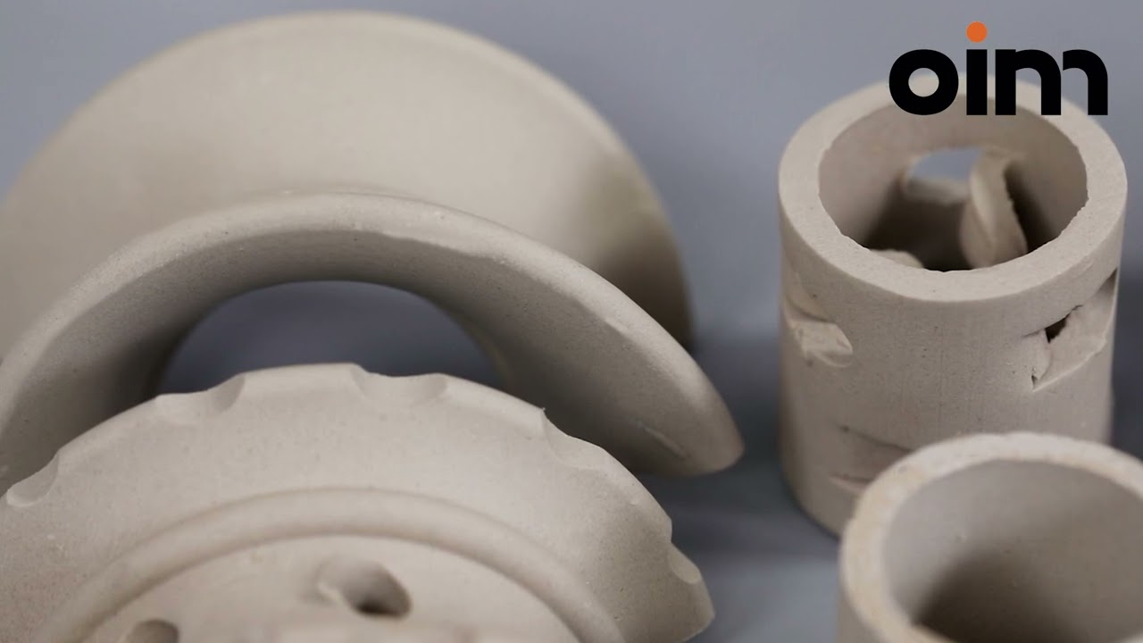 Ceramic tower packing ring in washing towers, cooling towers, drying towers - OIM Chemical