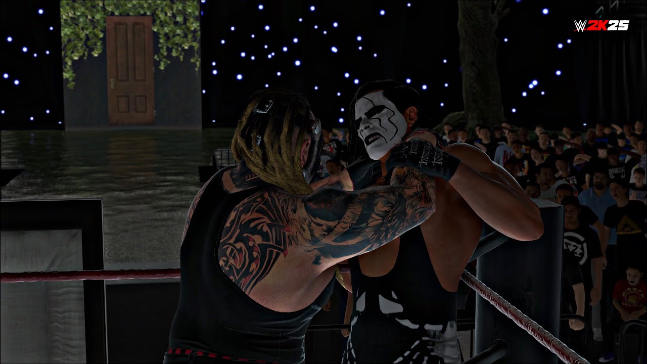 WWE 2K25 - Sting vs The Fiend Bray Wyatt - CASKET MATCH - PS5 Gameplay