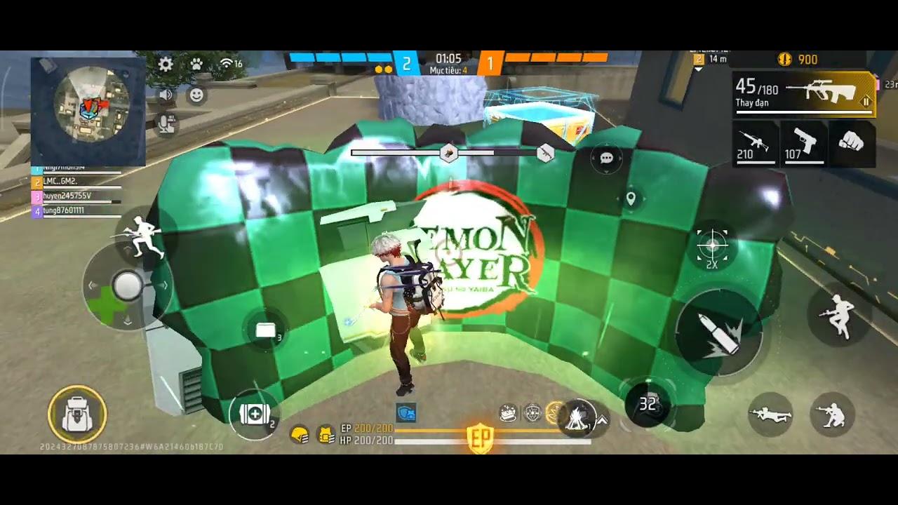 Free fire đấu rank tử chiến p14 (s35)