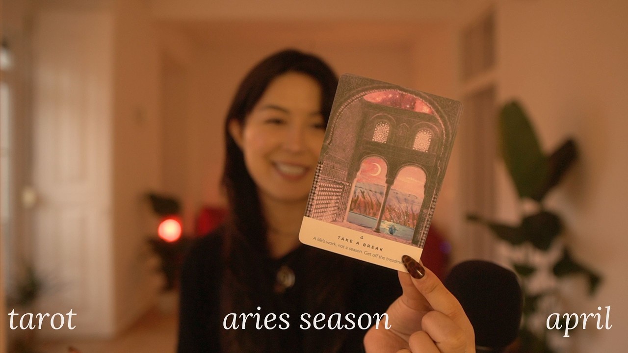 asmr tarot 🔥 pick a card for april & aries season (TIMELESS energy predictions)